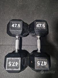 Coppia di Manubri da 47.5kg