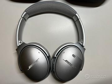 Bose QuietComfort 35 Cuffie Wireless, Argento