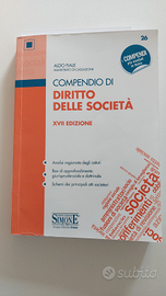 Compendio diritto delle società Edizione Simone