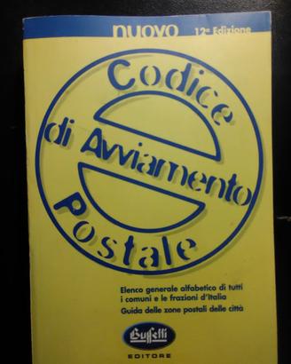 Codice di Avviamento Postale Libro-elenco