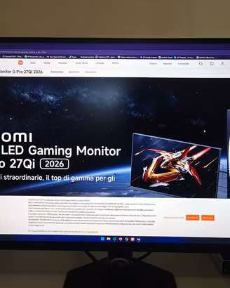Monitor Xiaomi G Pro 27Qi 2026 Mini LED 2K 180Hz