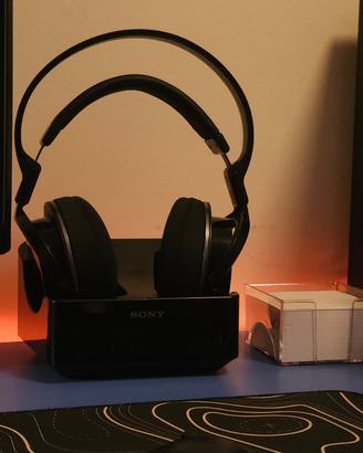 Sony MDR-RF855RK Cuffie Wireless nere