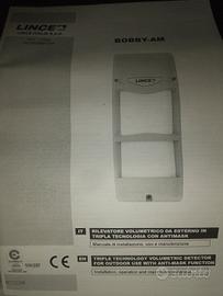 Sensori antifurto per esterno nuovi Bentel Bobby 