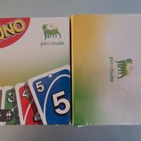 2 mazzi di carte da gioco: 1 da Ramino + 1 da UNO 