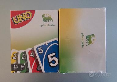 2 mazzi di carte da gioco: 1 da Ramino + 1 da UNO 