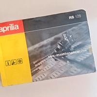 Manuale uso e manutenzione APRILIA RS 125