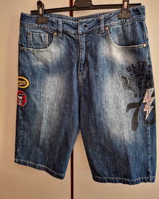 bermuda jeans ragazzo 