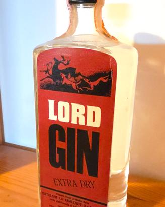 Lord Gin Ramazzotti Vintage anni 60/70 - Sigillo