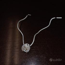 PORTALAMPADA ATTACCO MR16 GU5.3 12V KIT 10 PEZZI