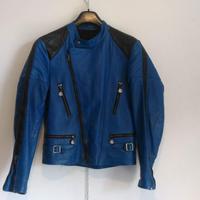 Giacca pelle moto chiodo Cuir Moto Sport Paris M