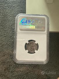 Moneta antica in argento