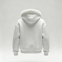 felpa modello “Teddy” colore white