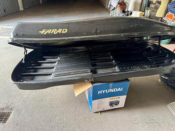 BAULE DA TETTO FARAD NERO