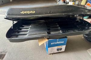 BAULE DA TETTO FARAD NERO