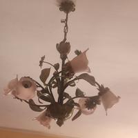 lampadario fatto a mano