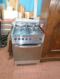 Cucina a gas LOFRA inox 4 fuochi