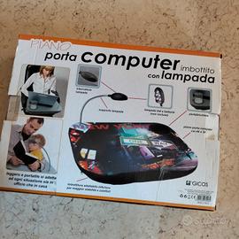Pc porta computer libri con lampada 