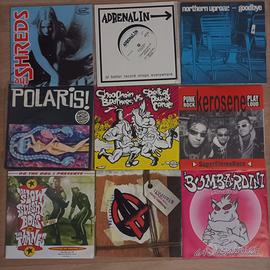 Vinili 45 giri punk/post punk/garage/surf