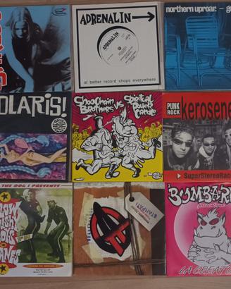 Vinili 45 giri punk/post punk/garage/surf