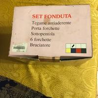 Set per fonduta NUOVO