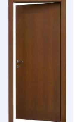 Nr 2 Porte usate in legno mod. ROMA color bruno