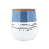 Barattolo da biscotti con tappo in legno