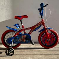 Bicicletta spiderman 14"