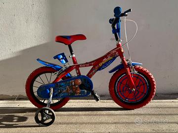 Bicicletta spiderman 14"