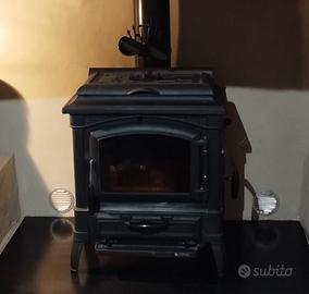 stufa a legna Nordica Extraflame Isetta con cerchi