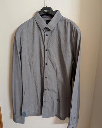 Camicia Guess uomo grigia