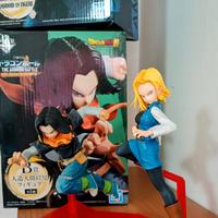 💥 Banpresto Set Android 17 & 18 The Android Battl