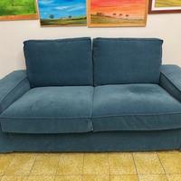 Divano 2 posti Kivik Ikea colore Tallmyra blu