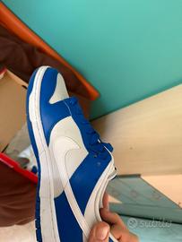 Nike Dunk Low Blu-Bianco Taglia 46