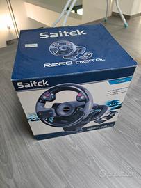 simulatore Volante e Pedali Saitek