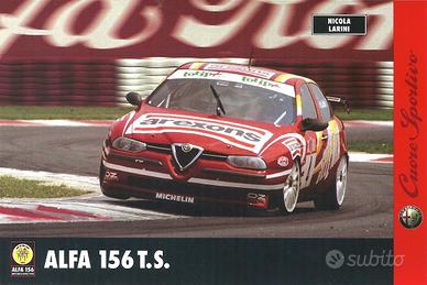 Cartoline Alfa Romeo 156 155 DTM Autodelta