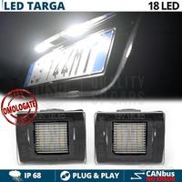 Luci Targa LED Per Mercedes 6500K CANbus Omologate