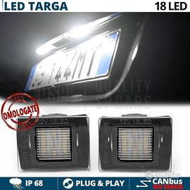Luci Targa LED Per Mercedes 6500K CANbus Omologate