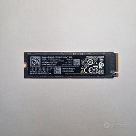 ssd nvme 512gb WD Gen4 x4 usato poco 99%