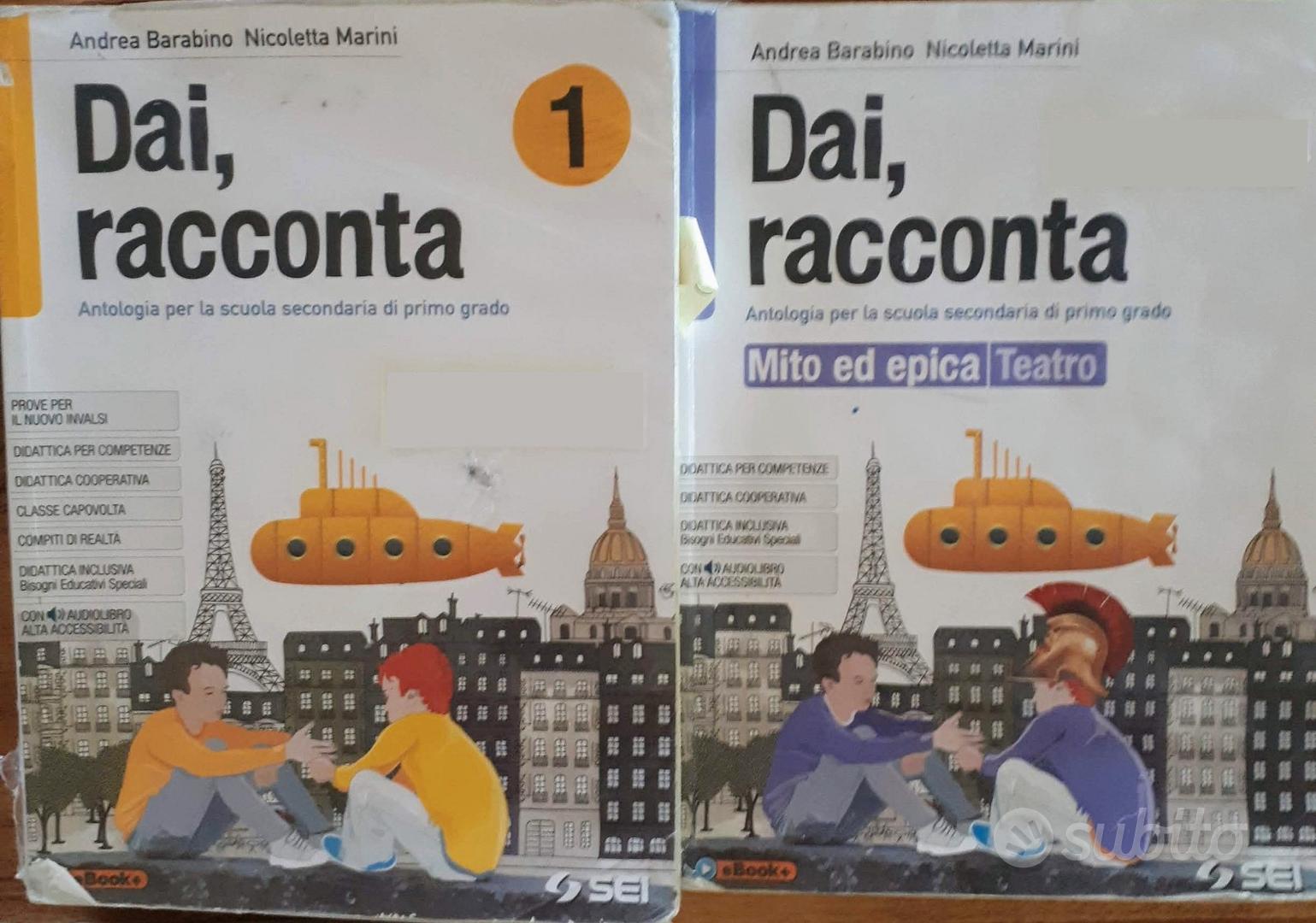 Dai, racconta 1 + Mito ed Epica Teatro Libri e Riviste In vendita a Mantova