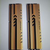 8 GB RAM RARISSIME AVEXIR - LED GIALLO - 1600Mhz