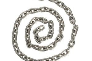 Catena Calibrata inox 8 mm.