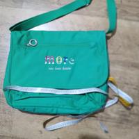 Borsa verde a tracolla