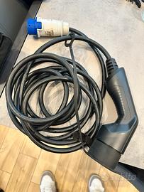 Cavo di ricarica auto elettriche tipo 2 a 3A