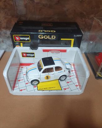 Fiat 500 Abarth Bburago scala da 1/18