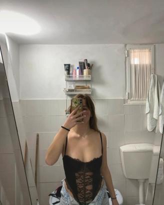 body in pizzo marrone