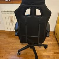 sedia poltrona gaming ergonomica reclinabile