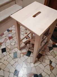 Sgabelli idea come nuovi e tavolo alto chiudibile
