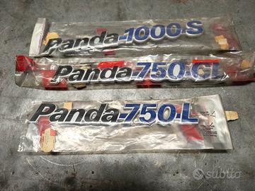 Logo modello Fiat panda 