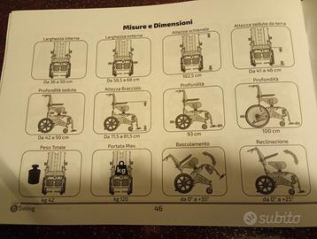 Carrozzina a spinta "OPTIMA"