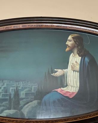 Quadro antiquariato soggetto religioso